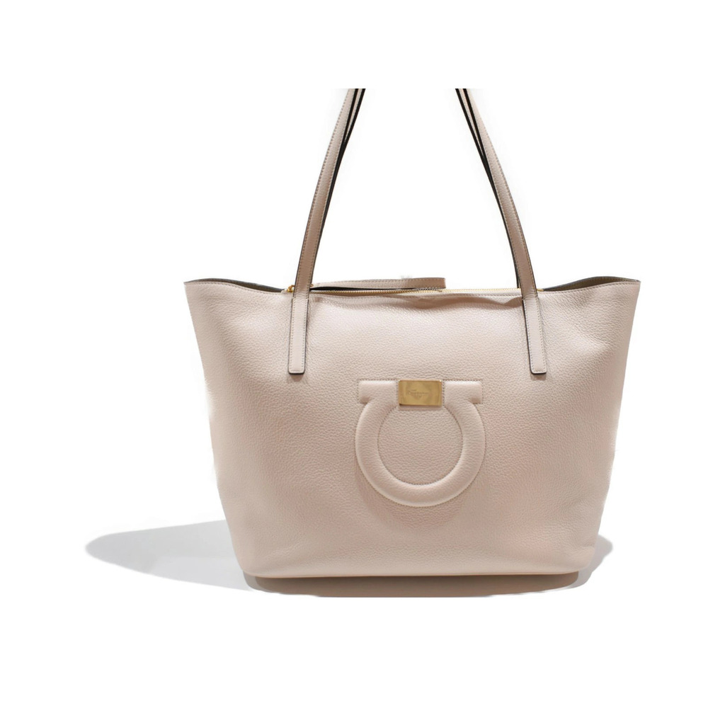 Salvatore Ferragamo Handbag Bag Leather Tote Pink